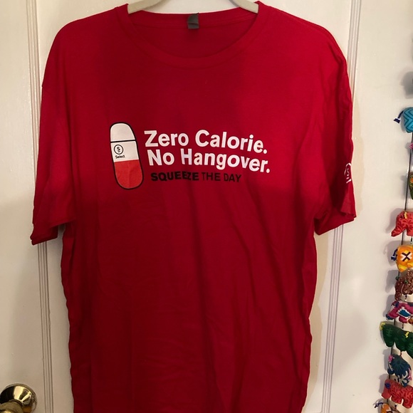 Select cannabis dispensary squeeze the day red t-shirt size large - Picture 1 of 4